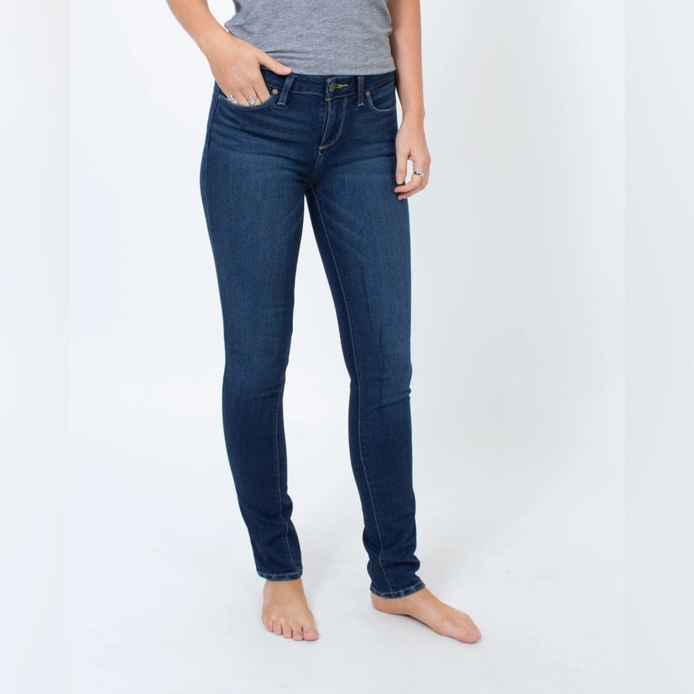 PAIGE Blue Skyline Skinny Reagan Jeans Stretch 29